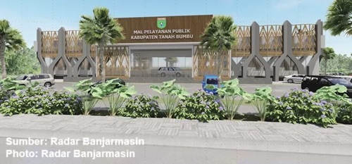 pembangunan mall pelayanan publik di tanah bumbu